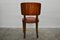 Vintage Italian Walnut Dining Chairs, 1930s, Set of 6, Image 5