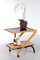 Vintage Wooden Trolley and Side Table or Tea Cart, 1960s 2