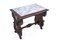 Carved Table with Marble Top, France, 1930, Image 1
