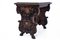 Carved Table with Marble Top, France, 1930, Image 2