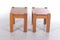 Brutalist Bedside Tables with Drawer, France, 1970, Set of 2, Image 7