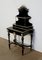 Small Napoleon III Mid 19th Century Black Wooden Desk 4