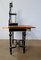 Small Napoleon III Mid 19th Century Black Wooden Desk 39