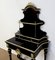 Kleiner schwarzer Napoleon III Schreibtisch aus Holz, 19. Jh 13