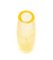 Yellow Frosted Glass Vase, Image 3