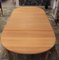 Solid Oak Dining Table with Extension Leaves by Kurt Østervig for Kp Furniture, Image 8