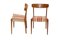 Chaises en Suède de Skaraborgs Furniture Industry, 1960s, Set de 2 5