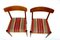 Chaises en Suède de Skaraborgs Furniture Industry, 1960s, Set de 2 2