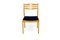 Schwedische Eichenholz Stühle, 1960er, 4er Set 4