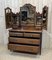 Vintage English Walnut Dresser 9