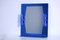 Blaues Badezimmer-Einrichtungsset aus gehärtetem Glas von Paleari, 1970er, 8er Set 5