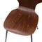 Lulli Chair by Carlo Ratti for Industria Legni Curvati, 1950s, Image 14
