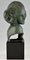 Buste de Satyre Art Déco en Bronze par Maxime Real Del Sarte 6