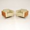 Leather Forum Armchairs by Robin Day for Habitat, Set of 2, Image 1