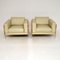 Leather Forum Armchairs by Robin Day for Habitat, Set of 2 2