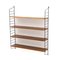 Wood and Metal Shelving Unit, 1950s, Image 6