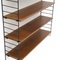 Wood and Metal Shelving Unit, 1950s 10