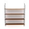 Wood and Metal Shelving Unit, 1950s 3