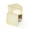 Square White Modular Bedside Table by Anna Castelli for Kartell, 1960s 7