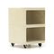 Square White Modular Bedside Table by Anna Castelli for Kartell, 1960s 1