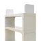 White Plastic Bookcase by Olaf Von Bohr for Kartell, 1970s 10