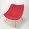 Mid-Century Oyster Chair & Ottomane von Pierre Paulin für Artifort, 1960er, 2er Set 2