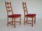 Danish Design Oak Wood Chairs by Henning Kjærnulf, 1960s, Set of 2 5