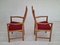 Danish Design Oak Wood Armchairs by Henning Kjærnulf, 1960s, Set of 2 7