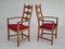 Danish Design Oak Wood Armchairs by Henning Kjærnulf, 1960s, Set of 2 1