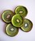 Fruit Collection Kiwi Plates by Federica Massimi, Set of 4, Image 1