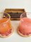 Pink Grapefruit Coasters by Federica Massimi, Set of 6 3