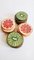 Pink Grapefruit Coasters by Federica Massimi, Set of 6, Image 2