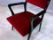 Mid-Century Italian Scarlet Red Velvet Armchairs, 1950s, Set of 2, Image 10