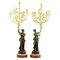 Candelabri grandi Luigi XVI, Francia, fine XIX secolo, set di 2, Immagine 1