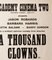 A Thousand Clowns Academy Quad Filmplakat von Strausfeld, UK, 1966 3