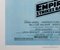 Poster del film The Empire Strikes Back 1 Sheet Style B di Jung, USA, 1980, Immagine 7