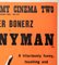 Affiche de Film Funnyman Academy Cinema Quad par Strausfeld, Royaume-Uni, 1968 5