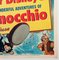 Affiche de Film Pinocchio, États-Unis, 1954 3