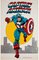 Vintage Captain America Poster, USA, 1974 1