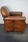 Fauteuil Club Vintage en Cuir Couleur Cognac, Pays-Bas 5