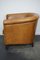 Vintage Dutch Cognac Colored Leather Club Chair, Image 13
