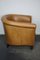 Club chair vintage in pelle color cognac, Paesi Bassi, Immagine 6