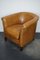 Vintage Dutch Cognac Colored Leather Club Chair 15