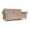 Beige Leather 3-Seat Couch by Rolf Benz 7