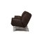 Braunes Leder Tango Drei-Sitzer Sofa von Leolux 10