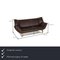 Brown Leather Tango 3-Seat Couch from Leolux 2