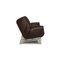 Brown Leather Tango 3-Seat Couch from Leolux 8