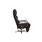 Swiss Dark Brown Leather Armchair with Relax Function, Image 8