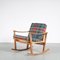 Dutch Oak Rocking Chair by M. Nissen for Pastoe, 1950s, Image 1