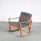 Dutch Oak Rocking Chair by M. Nissen for Pastoe, 1950s 2